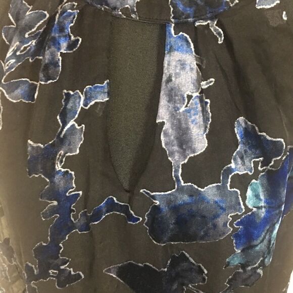 As You Wish Velvet Embroidered Halter Mini - Picture 4 of 7